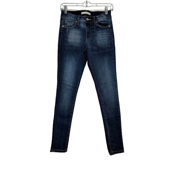 KANCAN JEANS Denim - Kancan dark wash skinny jeans womens 25 normcore casual urban streetwear classic